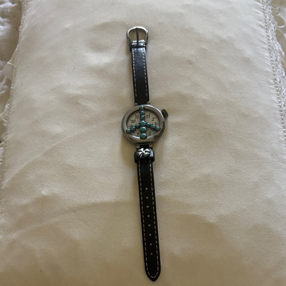 Lucky Brand Black and Silver Women's Watch